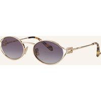 Miu Miu Sonnenbrille Mu 52ys gold