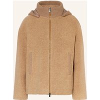 ICONS CINZIA ROCCA Icons Cinzia Rocca Teddyfell-Jacke braun