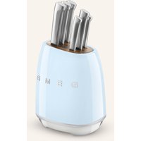 Smeg Smeg 7-Tlg. Messerblock kbsf02 blau