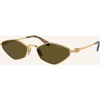 Miu Miu Sonnenbrille Mu 56zs gold