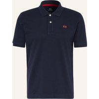 LA MARTINA La Martina Piqué-Poloshirt Regular Fit blau