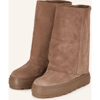 CASADEI Casadei Plateau-Boots Double Face braun