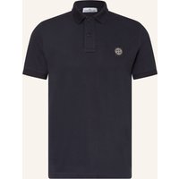 Stone Island Stone Island Piqué-Poloshirt Slim Fit blau