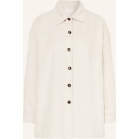 darling harbour Darling Harbour Hemdbluse Aus Cord beige