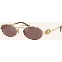 Miu Miu Sonnenbrille Mu 54zs gold
