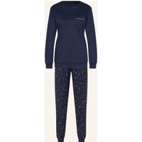 CALIDA Calida Schlafanzug Sweet Dreams blau