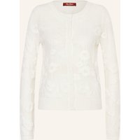 Max Mara STUDIO Max Mara Studio Strickjacke Curzio weiss