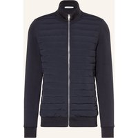 REISS Reiss Steppjacke Freddie Im Materialmix blau