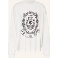rough. Oversized-Longsleeve Family Crest schwarz