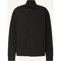 rough. Overshirt schwarz