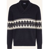Olymp Pullover blau