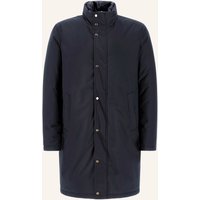 HERNO Herno Daunenmantel Mit Herausnehmbarer Blende blau