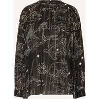 grace Grace Blusenshirt Mit Glitzergarn schwarz