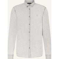 AllSaints Allsaints Hemd Gleason Regular Fit grau