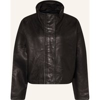AllSaints Allsaints Cropped-Lederjacke Ryder schwarz