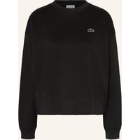 Lacoste Oversized-Sweatshirt schwarz