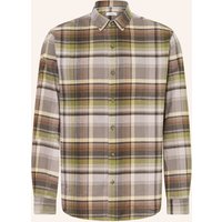 PAUL Paul Flanellhemd Odin Comfort Fit gruen