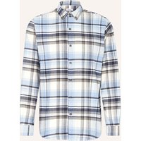 PAUL Paul Flanellhemd Odin Comfort Fit blau