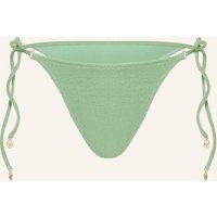 WATERCULT Triangel-Bikini-Hose Swim Sparkle Mit Glitzergarn gruen