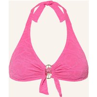 WATERCULT Watercult Neckholder-Bikini-Top Supernova Mit Glitzergarn pink