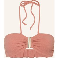 WATERCULT Watercult Bandeau-Bikini-Top Swim Sparkle Mit Glitzergarn rosa