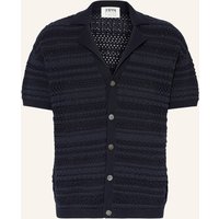 drykorn Strick-Resorthemd Ray Comfort Fit blau