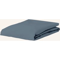ESSENZA Essenza Spannbettlaken Minte blau