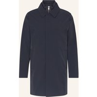 REISS Reiss Mantel Logan Mit Herausnehmbarer Blende blau