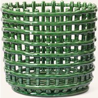 Ferm Living Ferm Living Korb Ceramic gruen