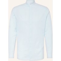 PAUL Paul Hemd Comfort Fit Mit Leinen gruen