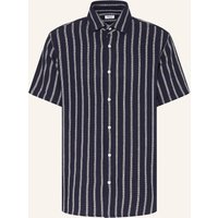 PAUL Paul Kurzarm-Hemd Comfort Fit blau