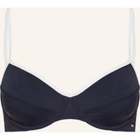 Tommy Hilfiger Bügel-Bikini-Top blau