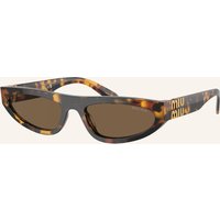Miu Miu Sonnenbrille Mu 07zs braun