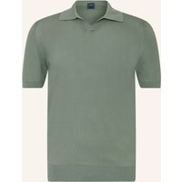 FEDELI Fedeli Strick-Poloshirt gruen