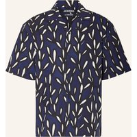 JACQUEMUS Resorthemd La Chemise Jean Comfort Fit blau