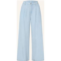grace Hose In Jeansoptik blau