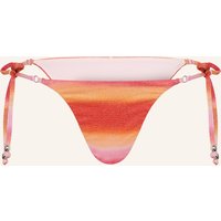 Seafolly Seafolly Triangel-Bikini-Hose Spectrum Mit Glitzergarn pink