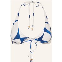 Seafolly Neckholder-Bikini-Top Sunray blau