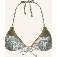 BANANA MOON COUTURE Banana Moon Couture Triangel-Bikini-Top Bosco Nassimia Mit Glitzergarn weiss