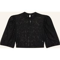 WALDORFF Waldorff Dirndlbluse schwarz