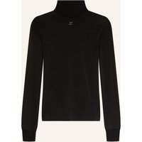 Courrèges Courrèges Longsleeve Aus Mesh schwarz