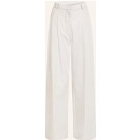 UTZON Utzon Marlenehose Dragon Aus Leder grau
