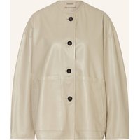UTZON Utzon Lederjacke Jacke Jia gruen