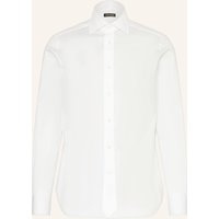 ZEGNA Zegna Hemd Slim Fit weiss