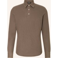 ZEGNA Zegna Piqué-Poloshirt beige