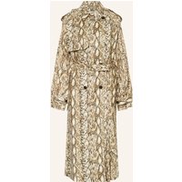 Isabel marant Isabel Marant Trenchcoat Freanne Mit Leinen beige