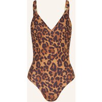 Chantelle Badeanzug Sauvage braun