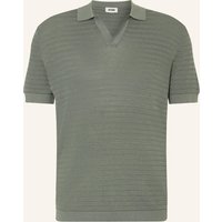 drykorn Drykorn Strick-Poloshirt Braian gruen