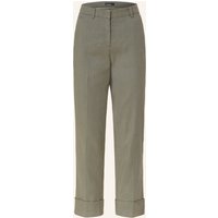 CAMBIO 7/8-Hose Krystal Mit Leinen gruen