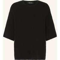 black palms Black Palms Strickshirt Filine Mit Alpaka schwarz
